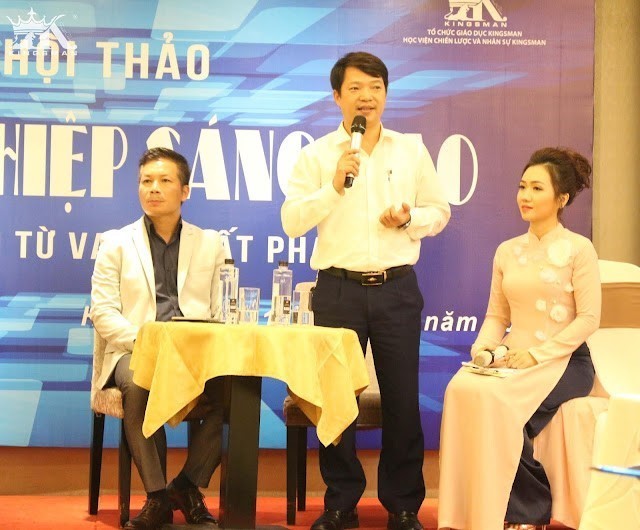 ​Ông Lê Văn Quân phát biểu tại Hội thảo