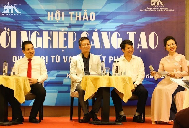 ​Các diễn giả nhiệt tình chia sẻ, giải đáp thắc mắc cho các khách mời