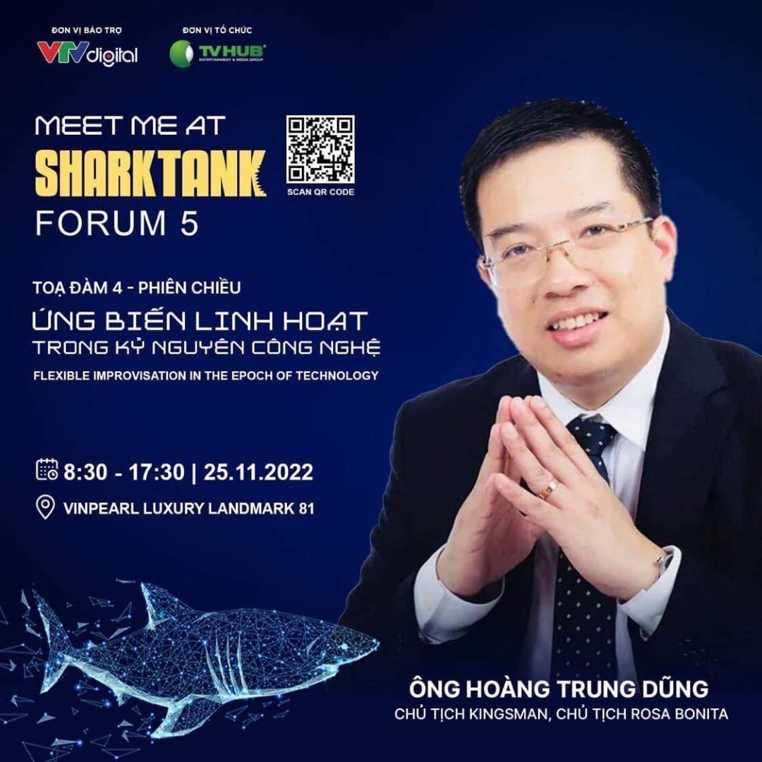 TS. Hoàng Trung Dũng - Chủ tịch Học viện Kingsman tham gia Tọa đàm 