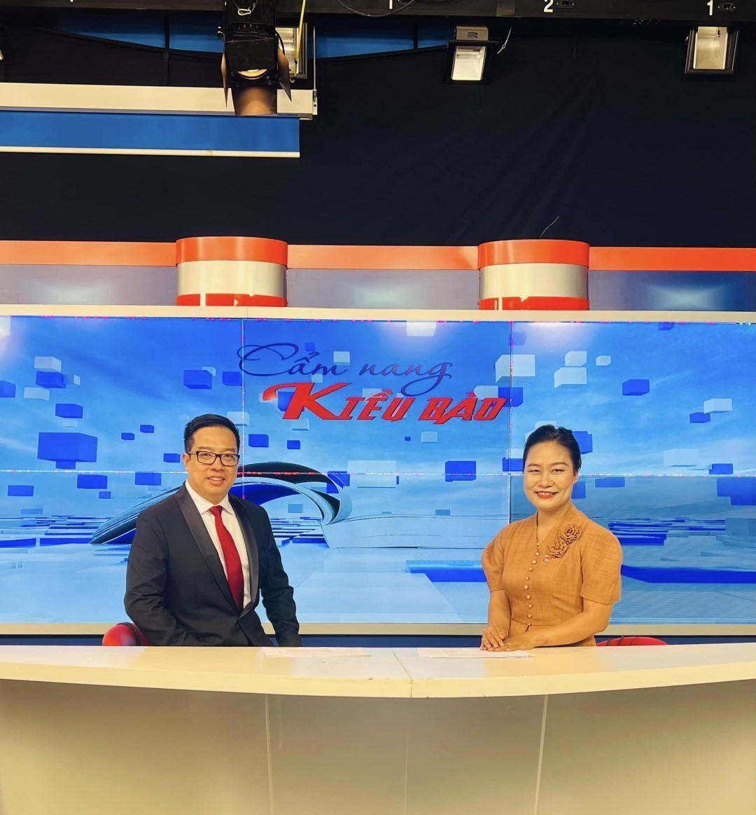 TS. Hoàng Trung Dũng - Chủ tịch Học viện Kingsman chia sẻ tại Đài truyền hình Kỹ thuật số  VTVC10: Tiềm năng giao thương Việt Nam - Australia